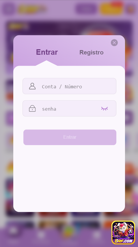 Passo a Passo Cadastro